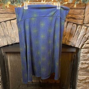 Lularoe Azure Skirt 2XL gently used